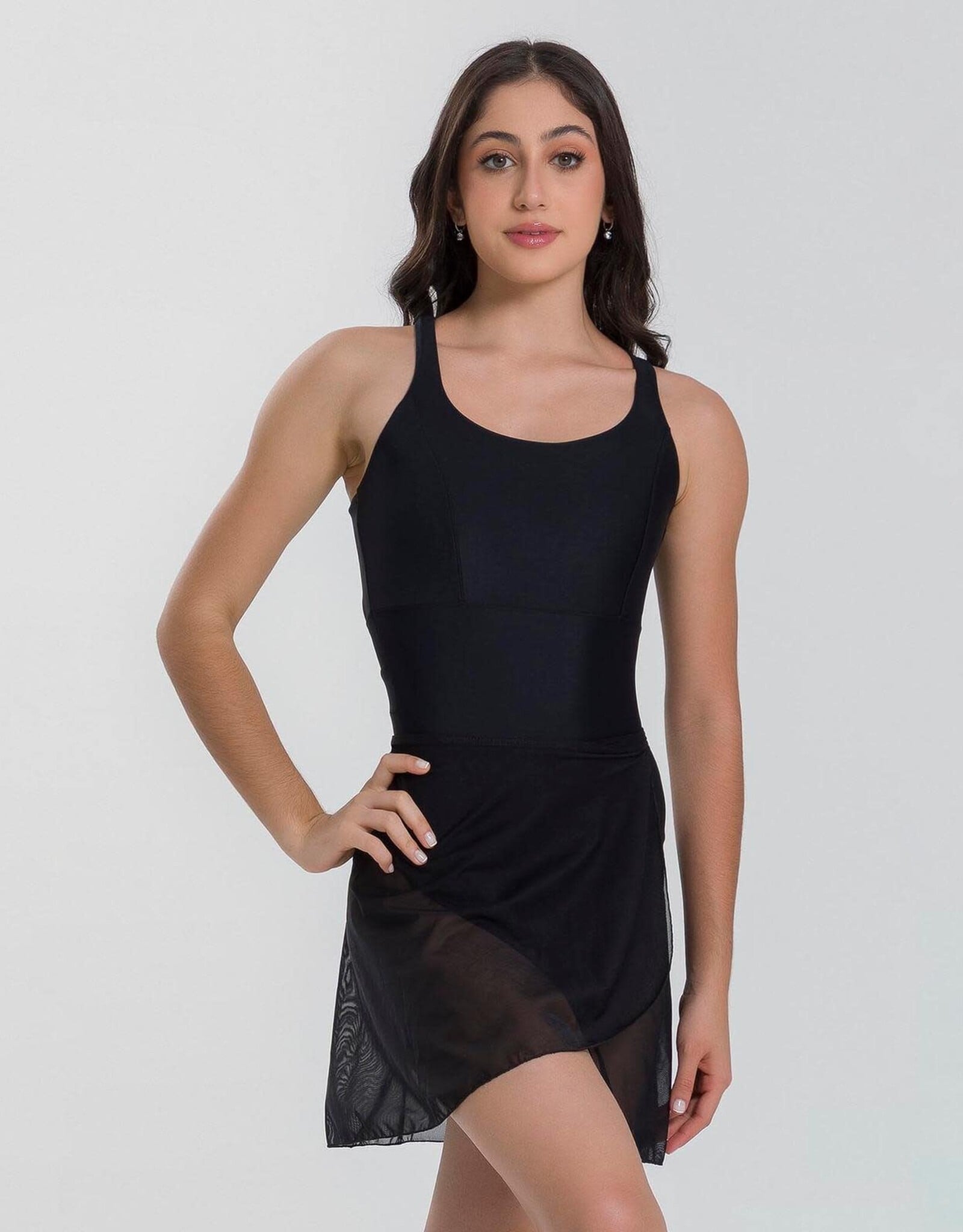 So Danca Cira Short Wrap Skirt