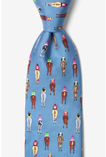 Alynn Bringing Up Rear Tie - Blue