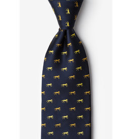 Alynn Hold Your Horses Tie - Navy
