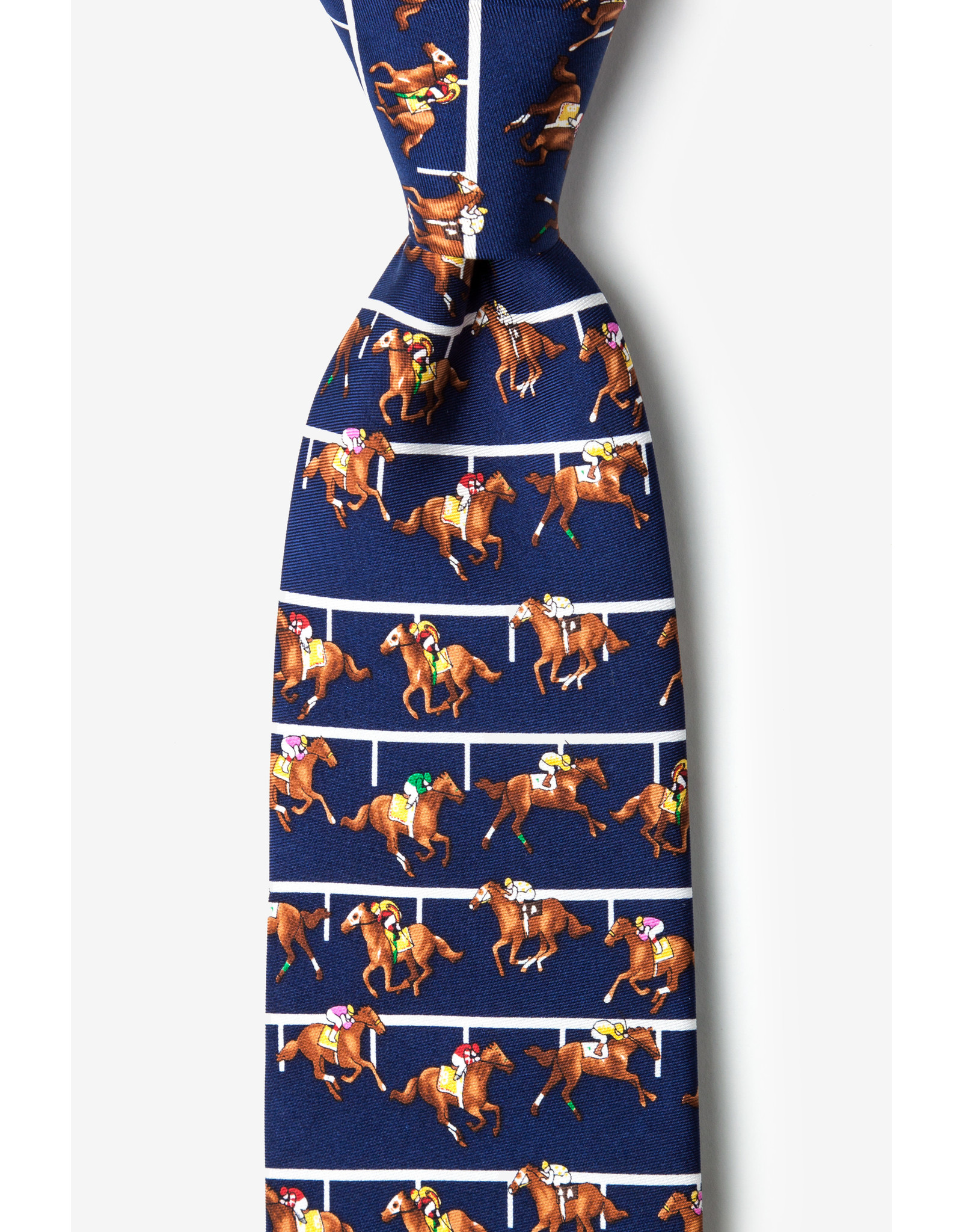 Alynn At The Rail Tie - Navy