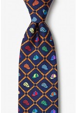 Alynn Bits and Caps Tie - Navy
