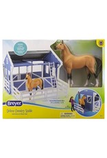 Reeves #61149 Deluxe Country Stable w/Horse and Wash