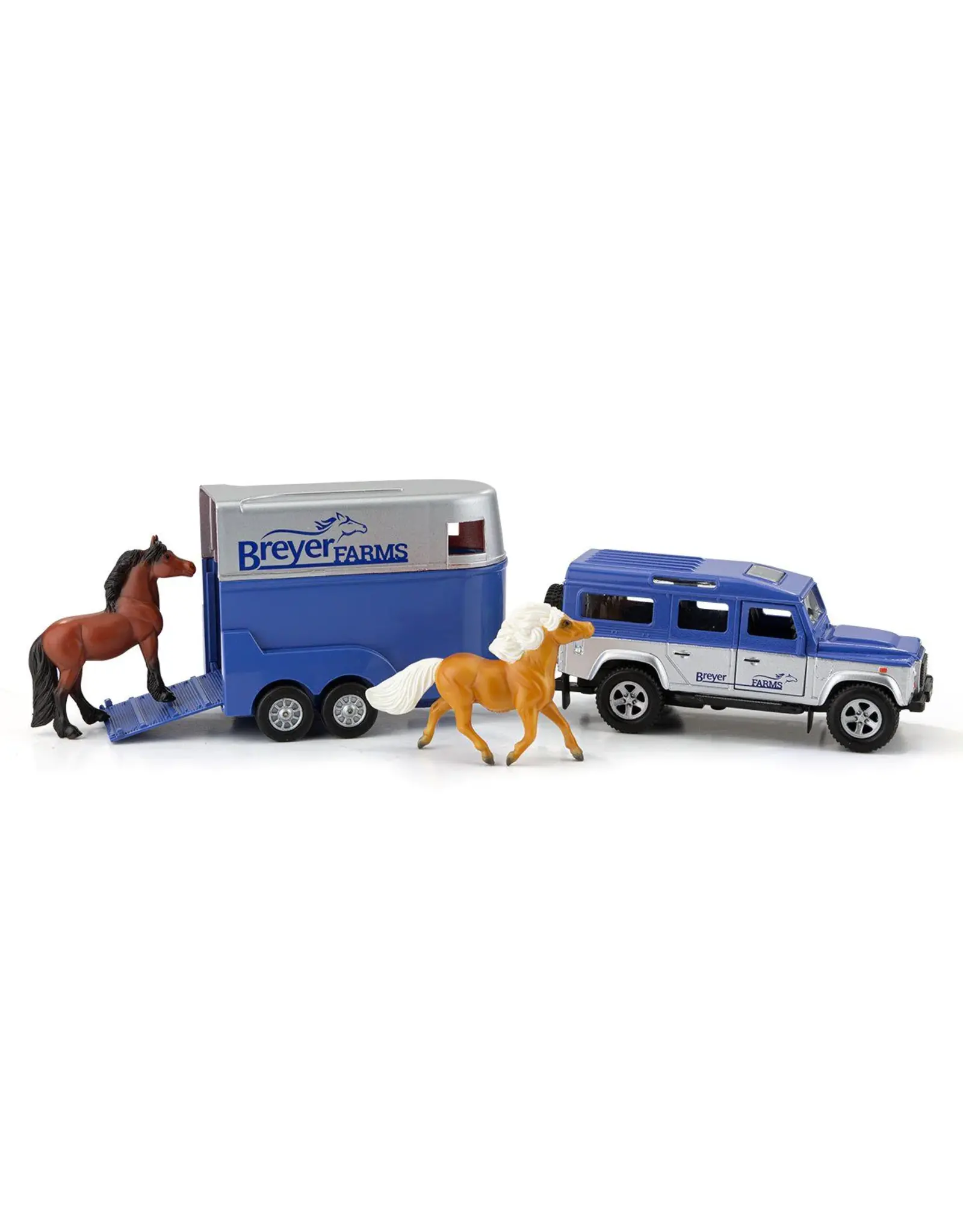 Breyer #59216 Land Rover® and Tag-A-Long Trailer