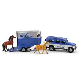 Breyer #59216 Land Rover® and Tag-A-Long Trailer