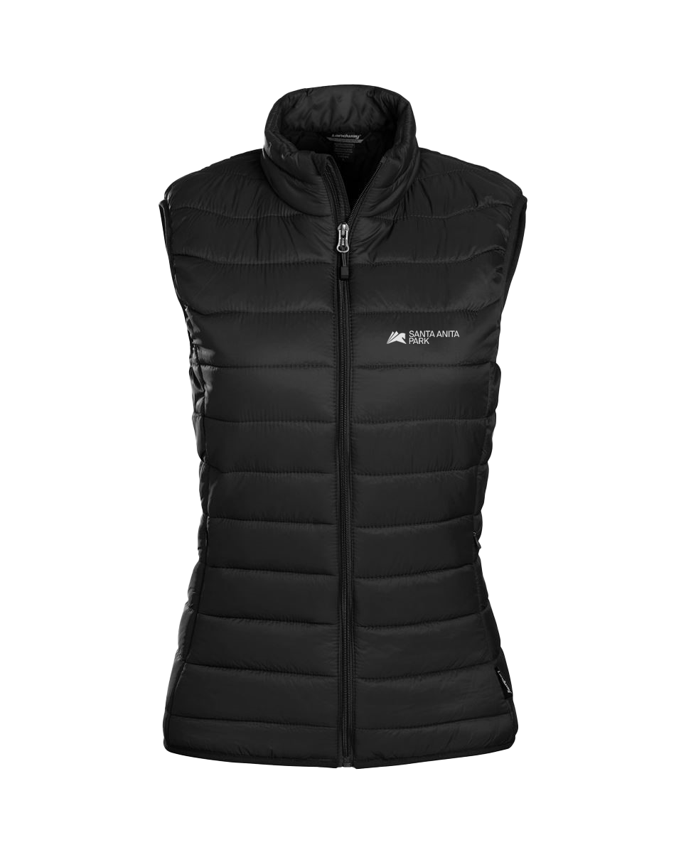 7625 Ladies Puffer Vest Champions Gift Shop at Santa Anita Park