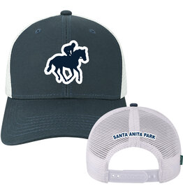 L2 Brands Navy/White trucker MPSY w/SA 34 Youth