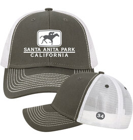 L2 Brands #50004 Sideline Cap- Dk Grey/White Mesh