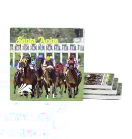 Spirit Products HW640 Santa Anita 4-Pack Coasters
