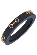Canvas Style Sutton Horsebit Resin Bracelet