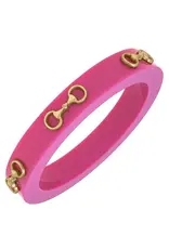 Canvas Style Sutton Horsebit Resin Bracelet