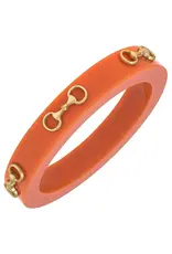 Canvas Style Sutton Horsebit Resin Bracelet
