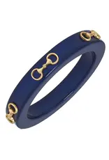 Canvas Style Sutton Horsebit Resin Bracelet