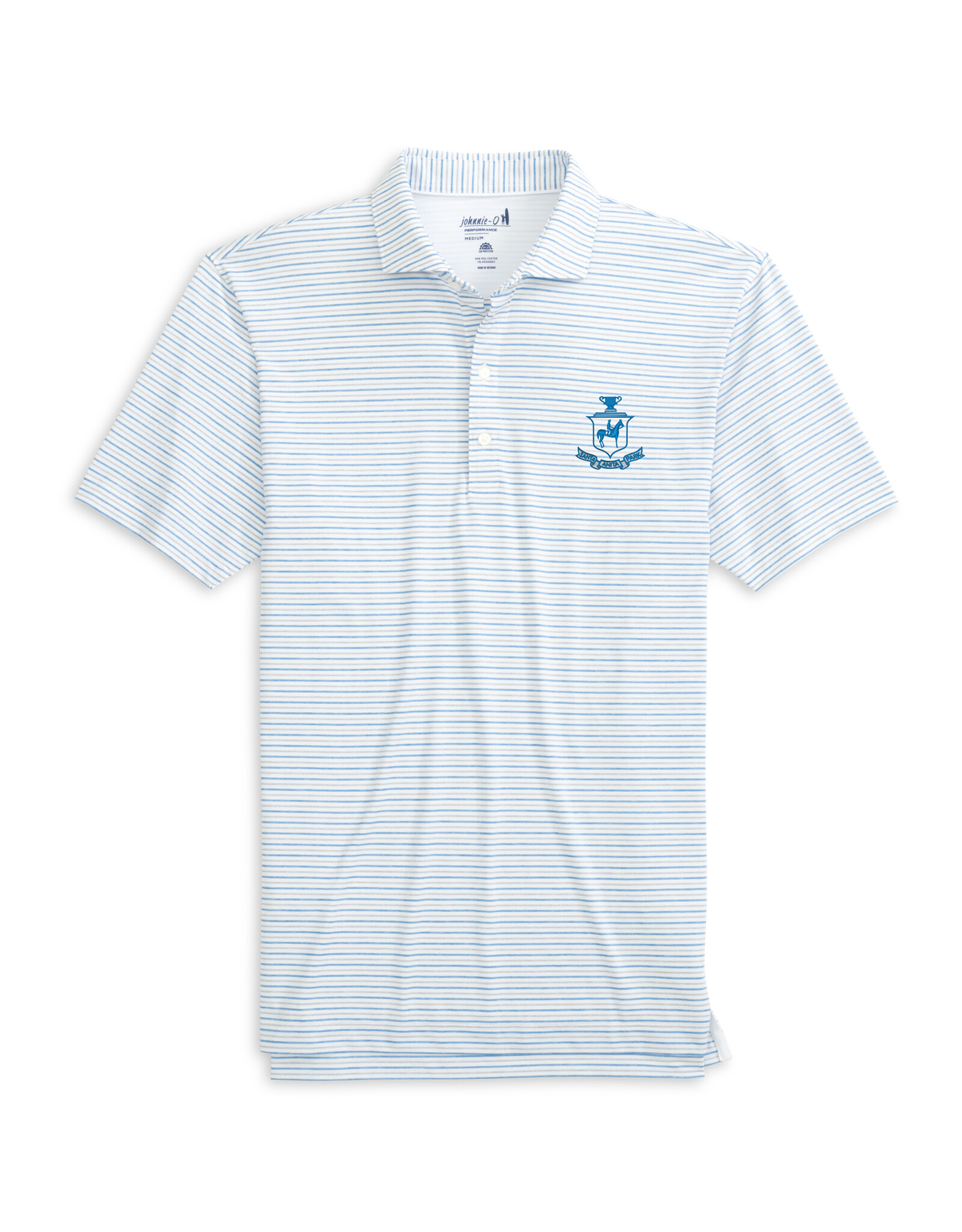 Johnnie-O Jersey Polo Vik Stripe