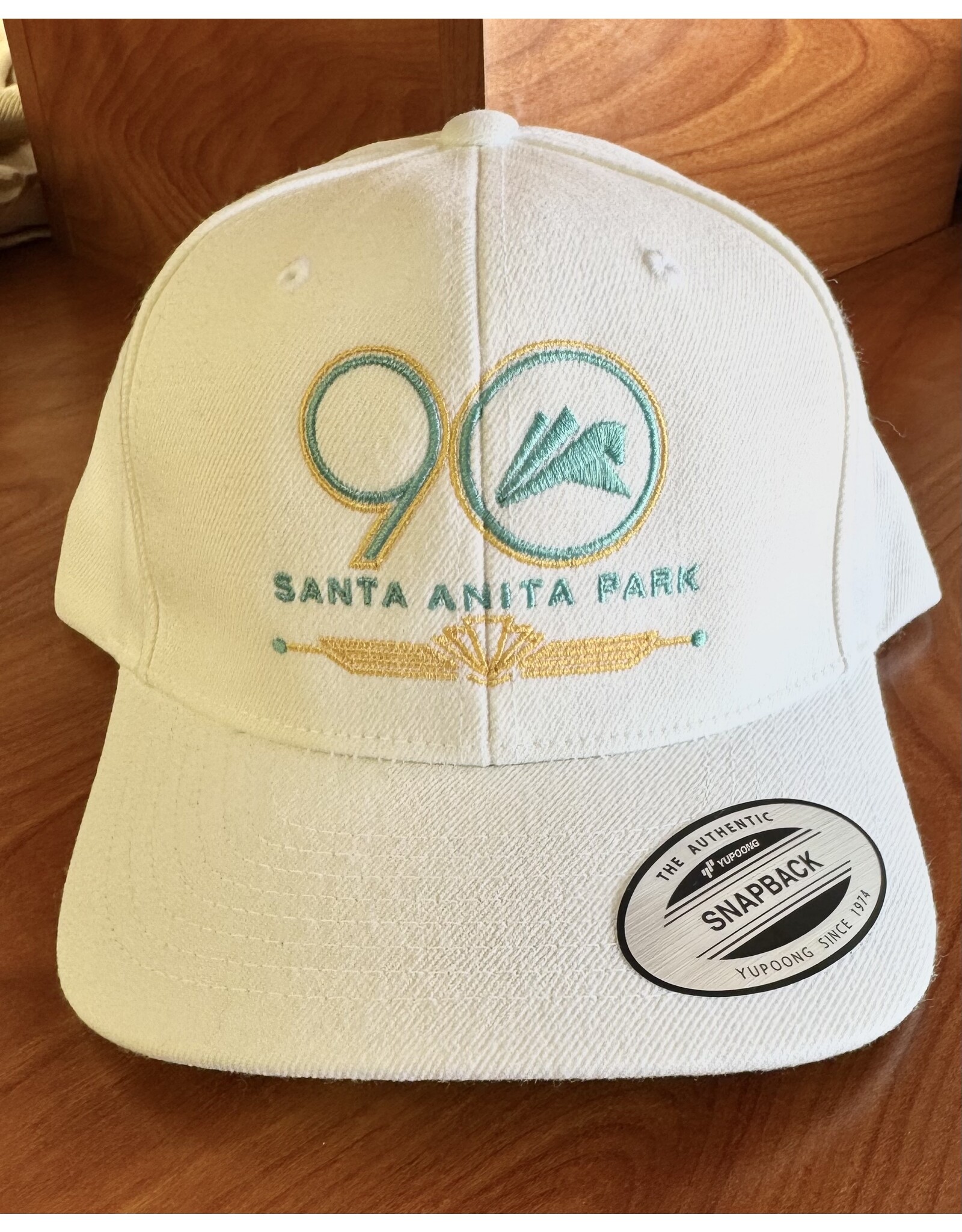 Graphic Prints Industries SAP 90TH ANNVY LOGO WHITE CAP