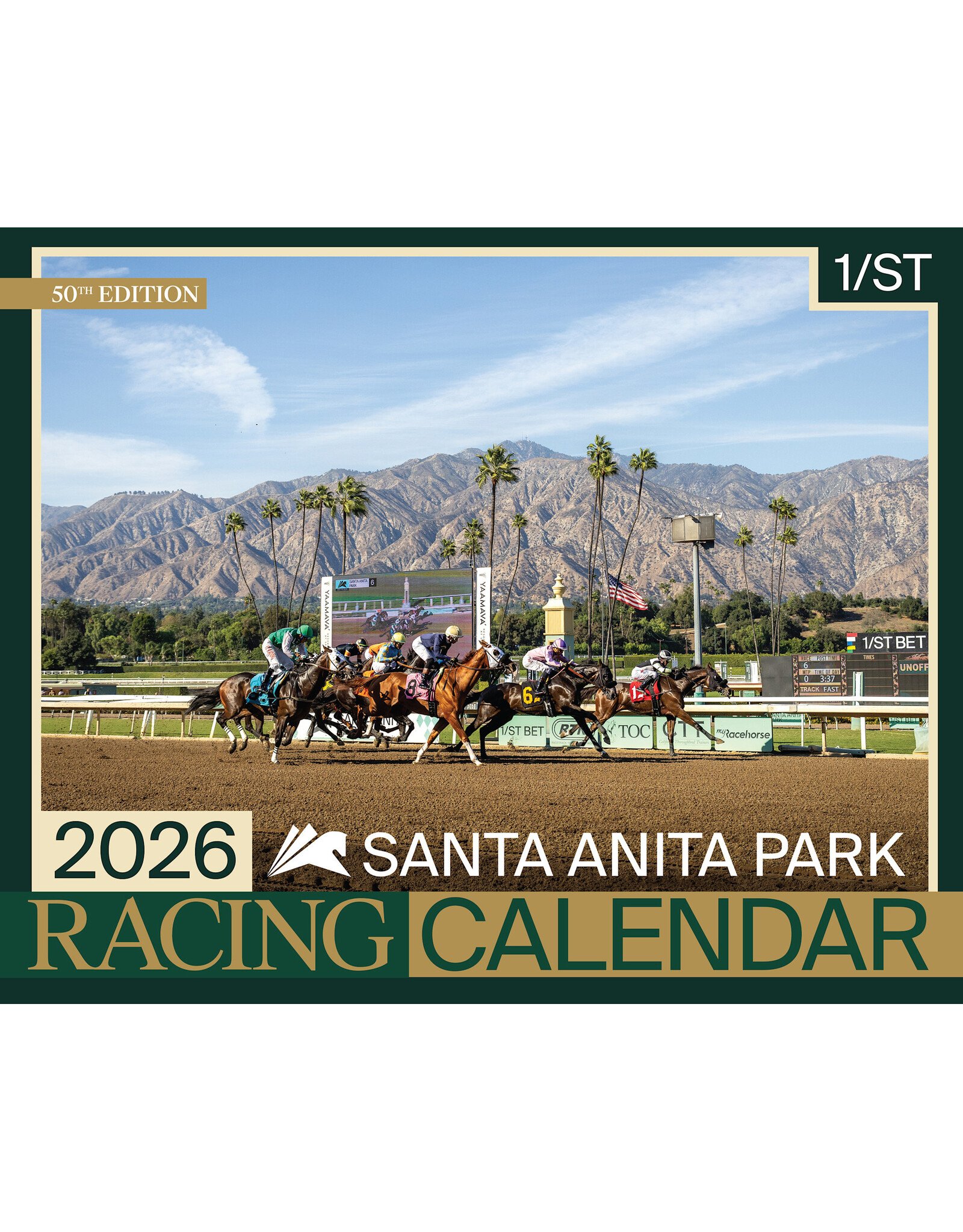 SA MARKETING 2026 Santa Anita Calendar