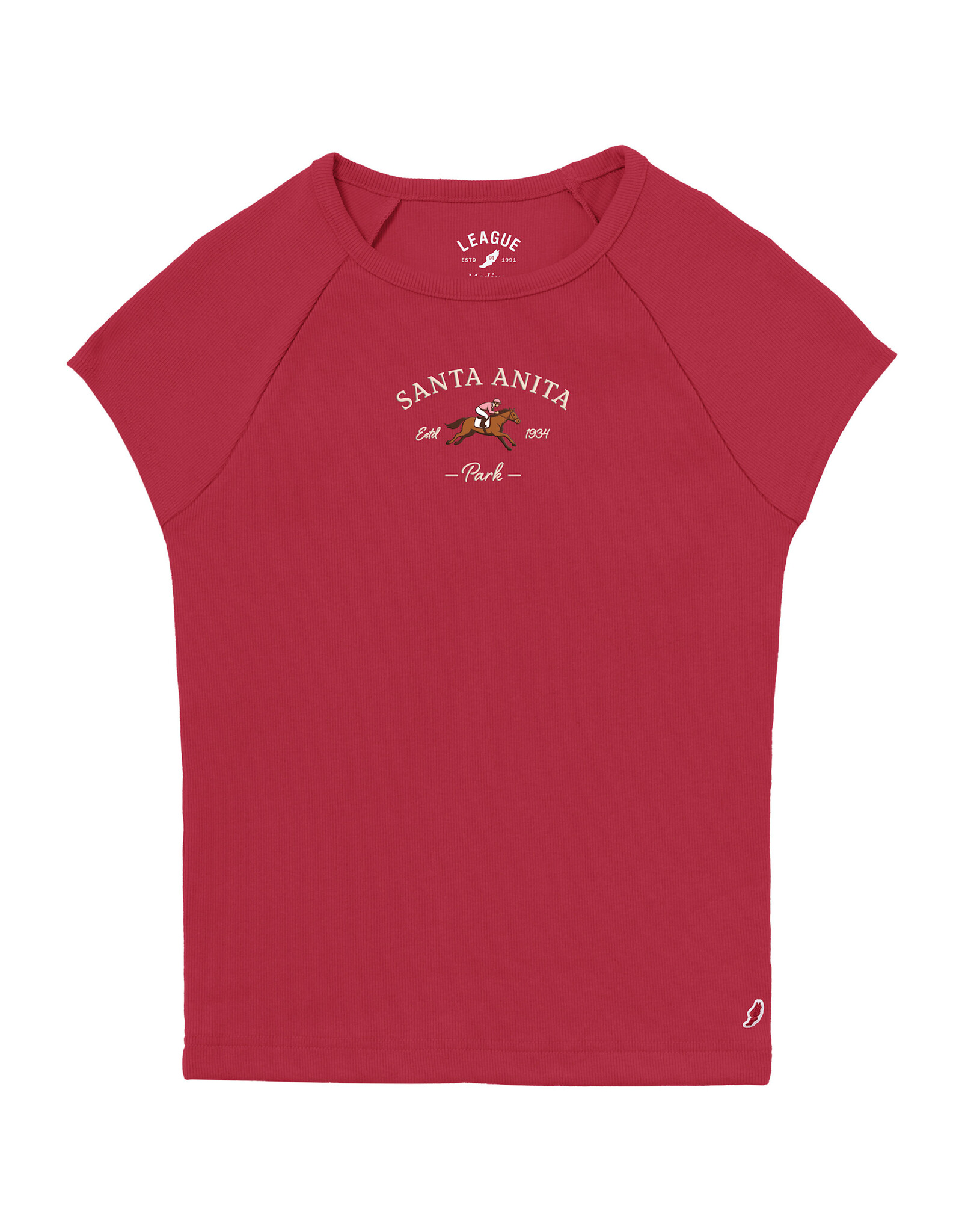 L2 Brands RIB200  RETRO RIB BABYDOLL TEE