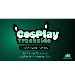 SA MARKETING Cosplay Trackside Artist Alley Table - Single Day