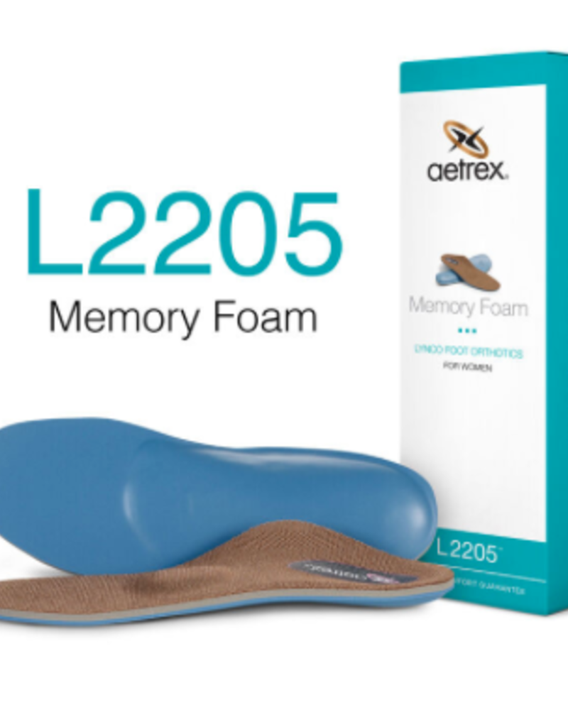 Aetrex Lynco Memory Foam Copper Cupped/Supported L2205