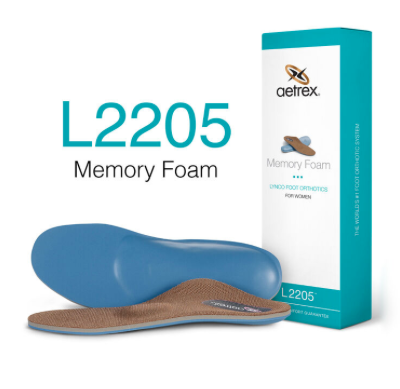 Aetrex Lynco Memory Foam Copper Cupped/Supported L2205
