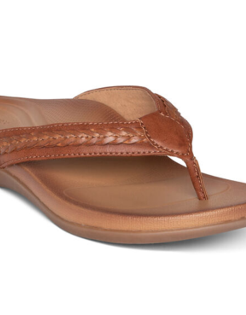 Aetrex Emmy Braided Thong