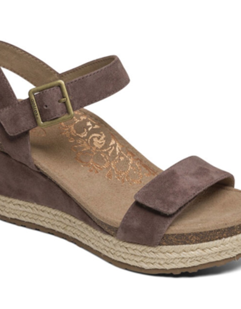 Aetrex Sydney Espadrille Qtr Strap