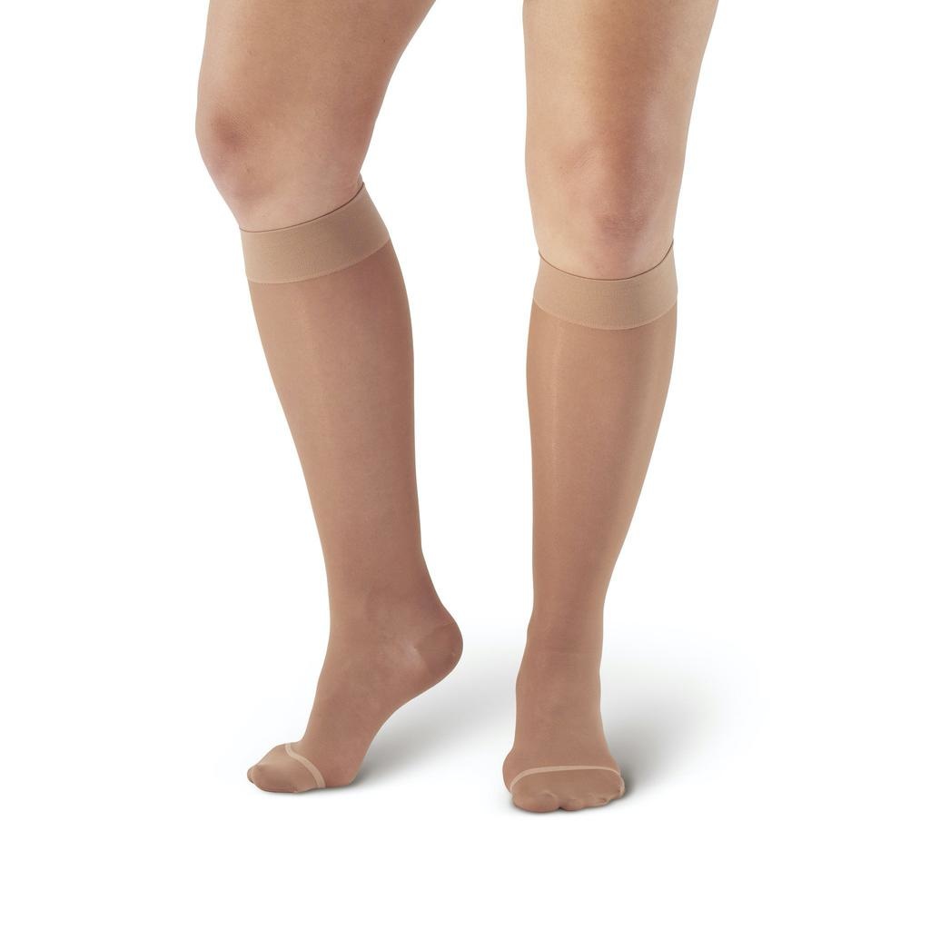 Ames Walker Ames Walker Sheer Hosiery Style 16 Knee High 15-20 mmHG