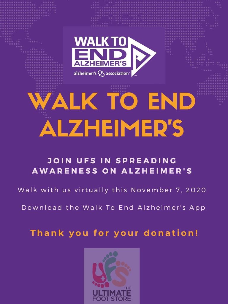 Donation Walk to End Alzheimer’s Donation