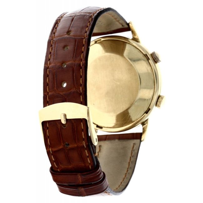 Jaeger Le Coultre JLC MEMOVOX 18KT YELLOW GOLD VINTAGE