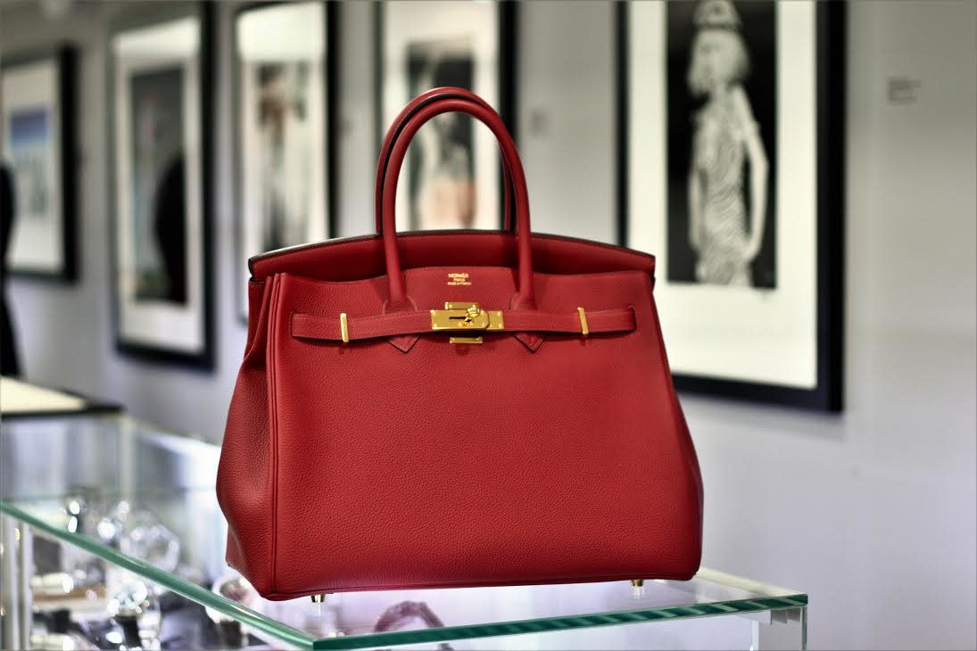 Hermès // 2016 Rouge Grenat Togo Birkin 35 Bag – VSP Consignment