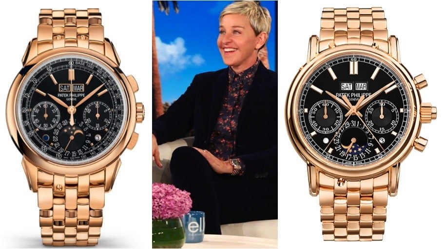 ellen degeneres rolex collection