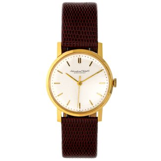 IWC IWC VINTAGE 18K GOLD WATCH