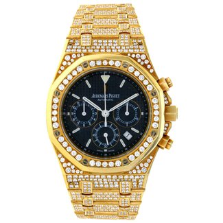 Audemars Piguet AUDEMARS PIGUET ROYAL OAK CHRONOGRAPH 39MM CUSTOM DIAMONDS