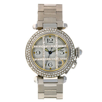 Cartier CARTIER PASHA 36MM #2324 DIAMOND CAGE AFTERMARKET BRACELET