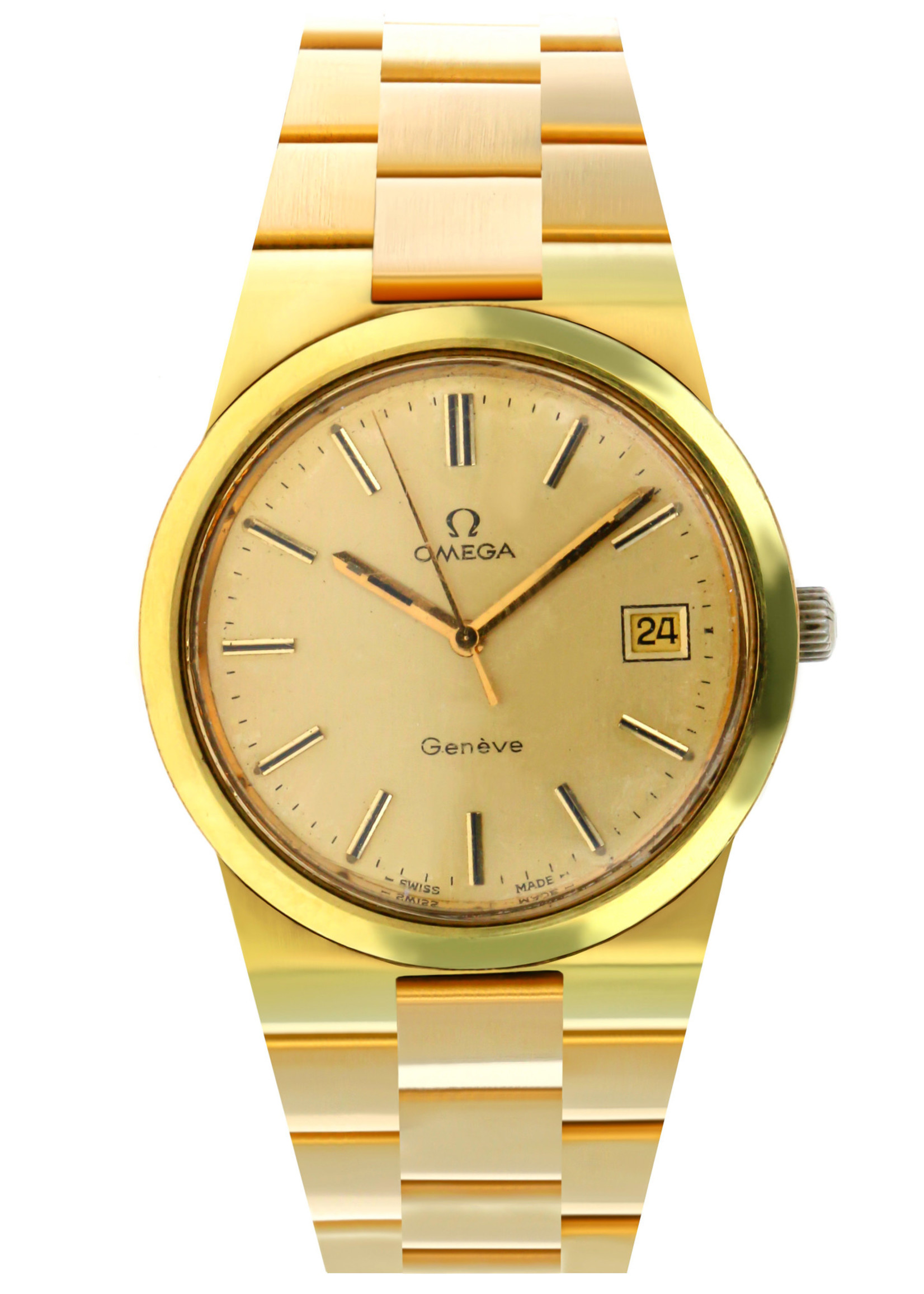 OMEGA GENEVE VINTAGE 38MM (1974) #1360103 - WatchFinder Cumberland Inc.