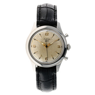 ZODIAC 32MM VINTAGE 'STOP' CHRONOGRAPH CIRCA 1950'S