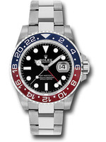 Rolex Watches ROLEX GMT MASTER II 40MM PEPSI (2021 B + P) #126710