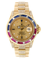 Rolex Watches ROLEX SUBMARINER CUSTOM DIAMONDS (1981) #16808