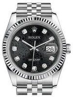 Rolex Watches ROLEX DATEJUST 36MM JUBILEE DIAMOND DIAL (2010)
