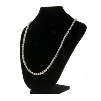 Other Brands 14K WHITE GOLD DIAMOND TENNIS CHAIN