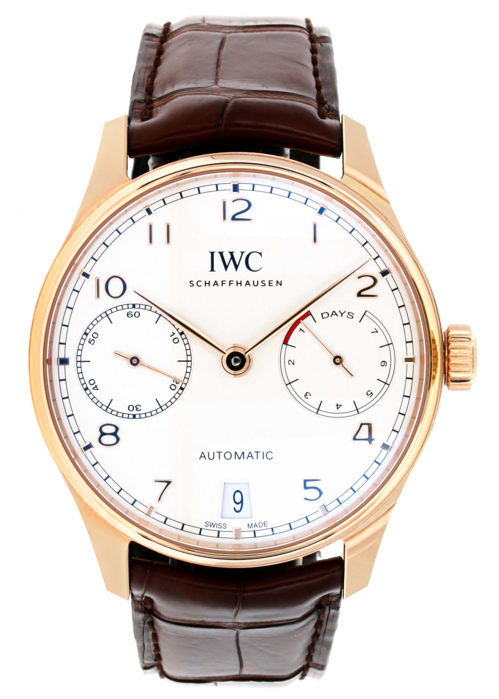 IWC PORTUGUESE 42MM (2016 B+P) #IW500701 - WatchFinder Cumberland Inc.
