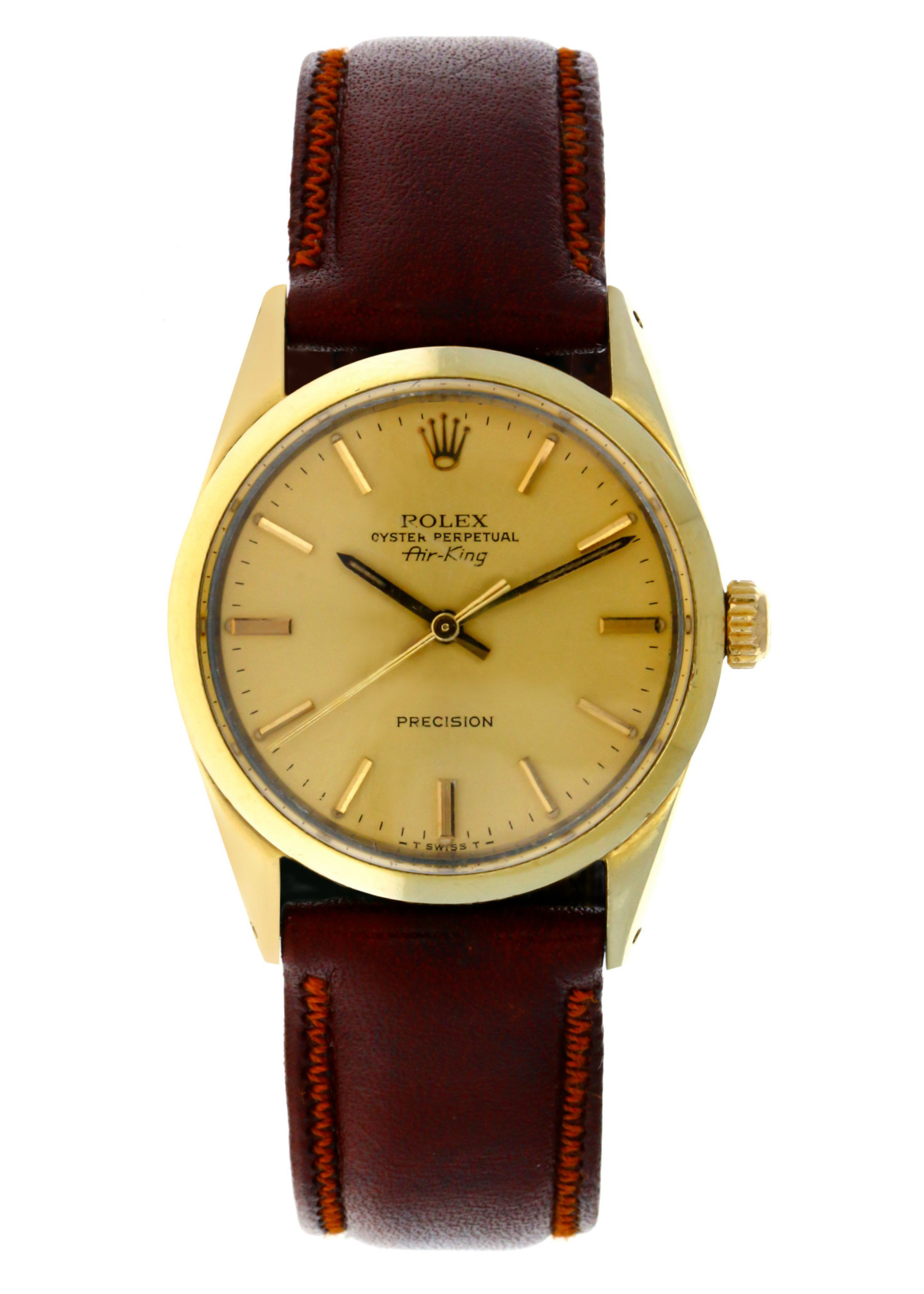 ROLEX AIR KING 34MM (1979 B+P) CUSTOM 