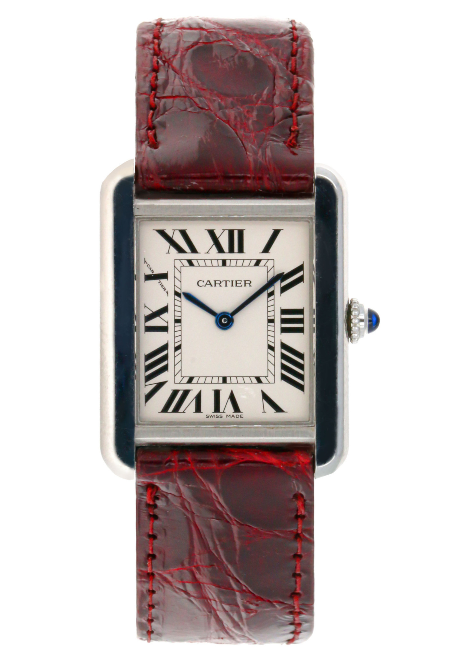 CARTIER TANK SOLOS SMALL SIZE #3170 QUARTZ - WatchFinder Cumberland Inc.