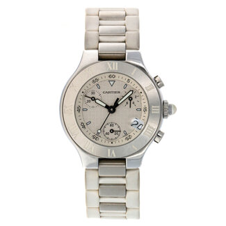 Cartier CARTIER MUST 21 CHRONOGRPH 36MM #W1097U2