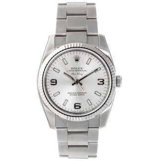 Rolex Watches ROLEX AIR KING 34MM (B+P) - NEW OLD STOCK #114234