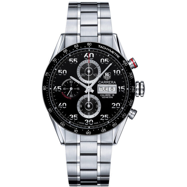 Tag Heuer Watches TAG HEUER CARRERA CHRONOGRAPH 43MM #CV2A10