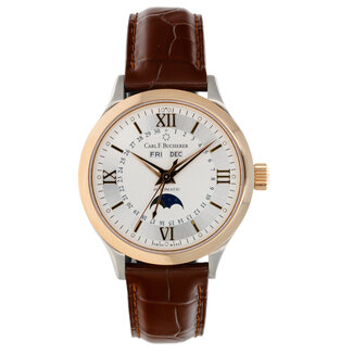 CARL F. BUCHERER Carl F. Bucherer Manero MoonPhase 38MM (B+P) #10909.07.15.01
