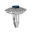 Jewellery SAPPHIRE 18K WHITE GOLD 1.3CT DIAMOND  RING
