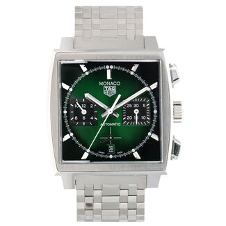 Tag Heuer Watches TAG HEUER MONACO 39MM (2021 B+P) #CBL2116