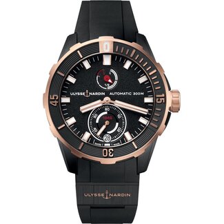 Ulysse Nardin ULYSSE NARDIN DIVER CHRONOMETER 44MM #1185-170-BLACK-196 (2022 B+P)