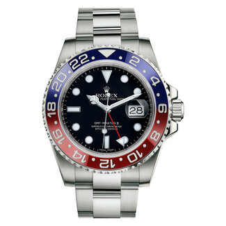Rolex Watches ROLEX GMT MASTER II 40MM (2017) #116719BLRO BY APPOINTMENT ONLY